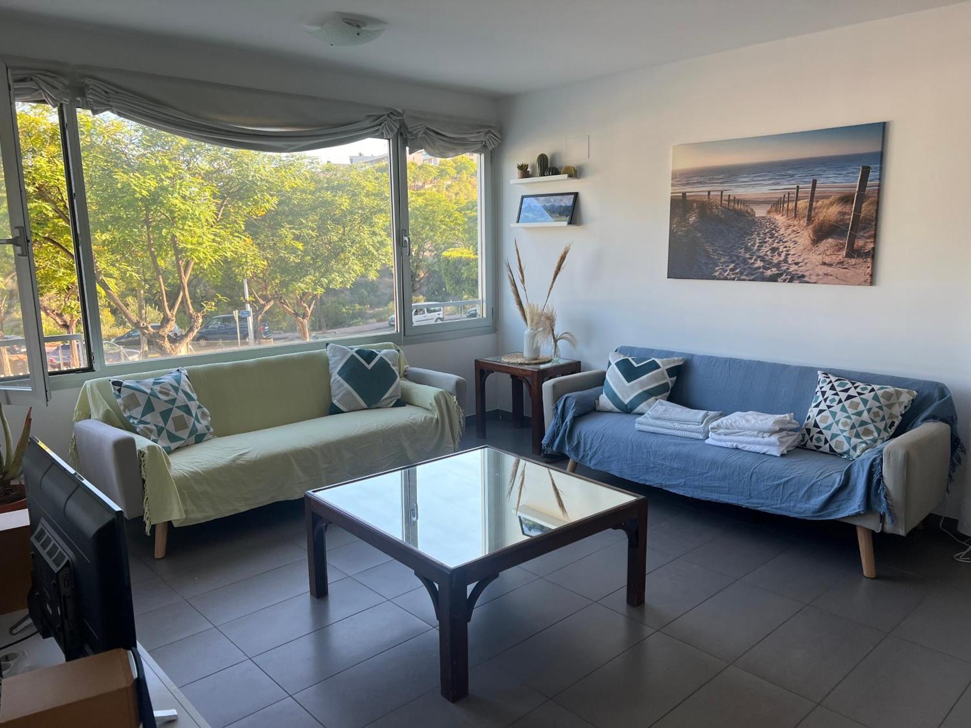 Apartamento Agradable, Vistas Al Mar Benicassim Bagian luar foto
